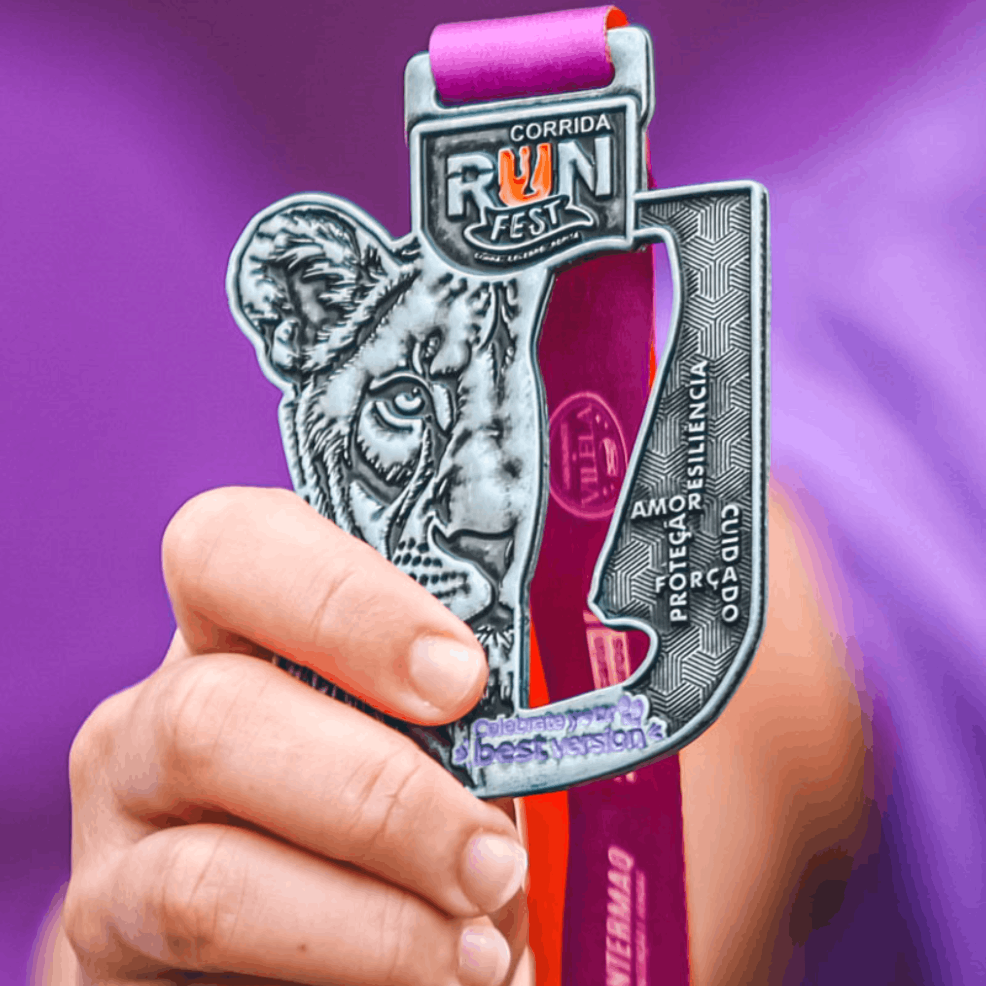 Medalha Comemorativa – Run Fest Dia das Mães 2025 - Imagem 3