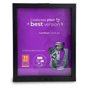 quadro comemorativo corrida