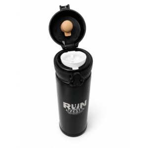 Garrafa Térmica Run Fest 400ml com Trava de Segurança